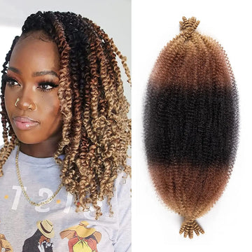 Pre-Separated Springy Afro Twist Hair