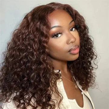 Chocolate Brown 13x6 HD Lace Front Wig Human Hair